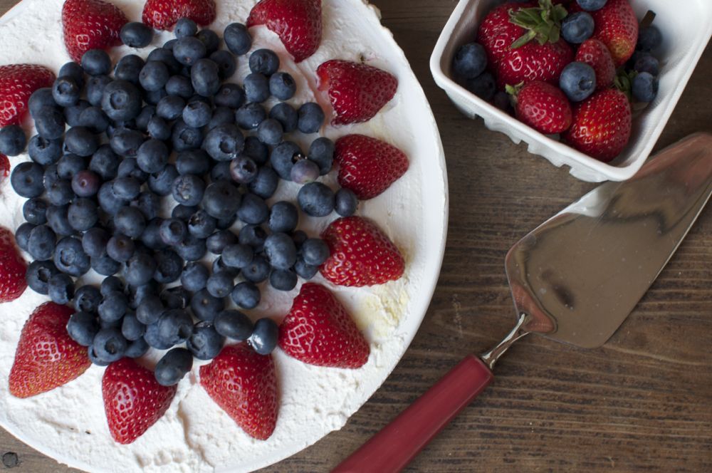 Red, White and Blue Berry Pie from Bunches O Lunches