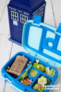 Dr Who Bento Lunch from bunchesolunches.com