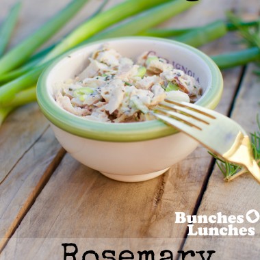 Whole 30 Rosemary Chicken Salad from bunchesolunches.com